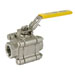 General Purpose Three Piece Ball Valves,3 pc,V-155T, 3 Piece Ball Valves, Full Bore, 2000/1500 psi,Screwed End
